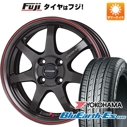 【新品国産4穴100車】 夏タイヤ ホイール4本セット 195/50R16 ヨコハマ ブルーアース ES32 ホットスタッフ クロススピード ハイパーエディションCR7 16インチ :fuji 1502 146373 35488 35488:フジ スペシャルセレクション