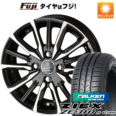 ZIEX 新品国産車用 4穴100車 夏タイヤ ホイール4本セット 175/65R15