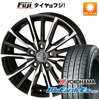 【新品国産5穴114.3車】 夏タイヤ ホイール4本セット 215/55R17 ヨコハマ ブルーアース ES32 共豊 スマック プライム ヴァルキリー 17インチ :fuji 1841 129371 35481 35481:フジ スペシャルセレクション