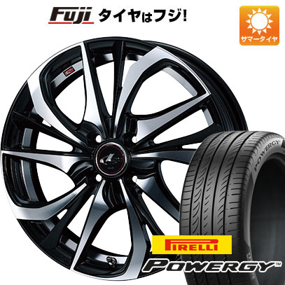 【新品国産4穴100車】 夏タイヤ ホイール4本セット 185/65R15 ピレリ パワジー ウェッズ レオニス TE 15インチ｜fujidesignfurniture