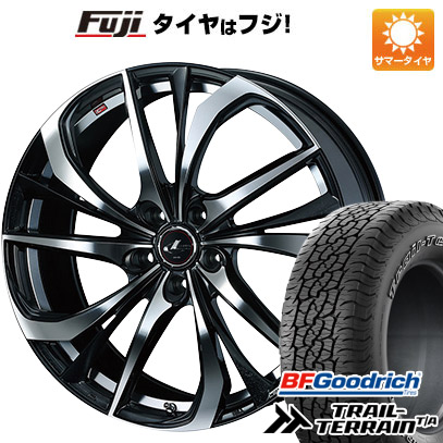 【新品国産5穴100車】 夏タイヤ ホイール4本セット 225/55R18 BFグッドリッチ トレールテレーンT/A ORBL ウェッズ レオニス TE 18インチ :fuji 2288 136601 36808 36808:フジ スペシャルセレクション