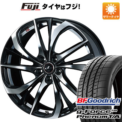 【新品国産5穴114.3車】 夏タイヤ ホイール4本セット 245/40R19 BFグッドリッチ(フジ専売) g FORCE フェノム T/A ウェッズ レオニス TE 19インチ :fuji 1122 135149 41289 41289:フジ スペシャルセレクション