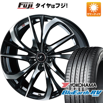 【パンク保証付】【新品国産5穴114.3車】 夏タイヤ ホイール4本セット 215/45R18 ヨコハマ ブルーアース RV 03 ウェッズ レオニス TE 18インチ :fuji 1130 136601 36867 36867:フジ スペシャルセレクション