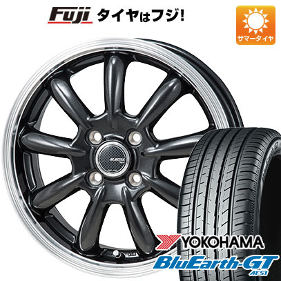 【新品国産4穴100車】 夏タイヤ ホイール４本セット 195/65R15 ヨコハマ ブルーアース GT AE51 モンツァ JPスタイル バーニー 15インチ :fuji 11881 123235 28579 28579:フジ スペシャルセレクション