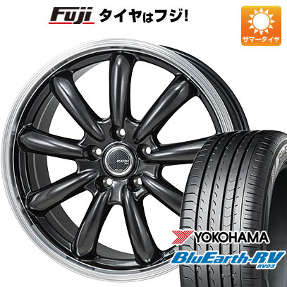 【パンク保証付】【新品国産5穴114.3車】 夏タイヤ ホイール4本セット 215/45R17 ヨコハマ ブルーアース RV 03 モンツァ JPスタイル バーニー 17インチ :fuji 1781 123239 36873 36873:フジ スペシャルセレクション