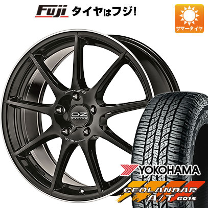 【新品国産5穴114.3車】 夏タイヤ ホイール4本セット 225/65R17 ヨコハマ ジオランダー A/T G015 OWL/RBL OZ ヴェローチェGT 17インチ :fuji 2182 129603 33320 33320:フジ スペシャルセレクション