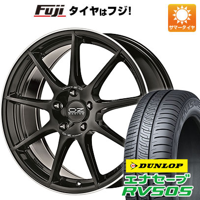 【新品国産5穴114.3車】 夏タイヤ ホイール4本セット 225/55R18 ダンロップ エナセーブ RV505 OZ ヴェローチェGT 18インチ :fuji 1321 129611 29331 29331:フジ スペシャルセレクション