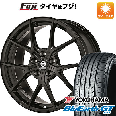 【新品国産5穴114.3車】 夏タイヤ ホイール4本セット 235/40R19 ヨコハマ ブルーアース GT AE51 OZ SPARCO ポディオ 19インチ :fuji 13461 98468 28533 28533:フジ スペシャルセレクション