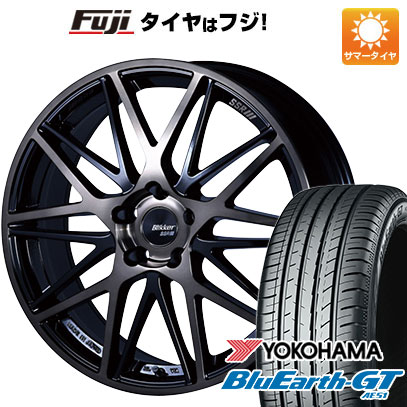 【新品国産5穴114.3車】 夏タイヤ ホイール4本セット 215/50R17 ヨコハマ ブルーアース GT AE51 SSR ブリッカー 01M 17インチ :fuji 1842 142951 28552 28552:フジ スペシャルセレクション