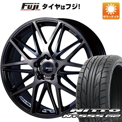 【パンク保証付き】【新品国産5穴100車】 夏タイヤ ホイール４本セット 215/40R18 ニットー NT555 G2 SSR ブリッカー 01M 18インチ :fuji 1221 142952 23603 23603:フジ スペシャルセレクション