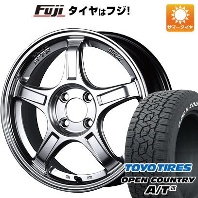 【新品国産5穴114.3車】 夏タイヤ ホイール４本セット 225/65R17 トーヨー オープンカントリー A/T III RWL/RBL SSR GTX03 17インチ :fuji 2182 142876 42840 42840:フジ スペシャルセレクション