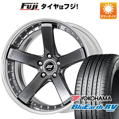 【パンク保証付】【新品国産5穴114.3車】 夏タイヤ ホイール4本セット 245/40R20 ヨコハマ ブルーアース RV 03 ワーク バックレーベルジースト BST 2 20インチ :fuji 1461 141444 36862 36862:フジ スペシャルセレクション