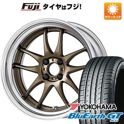 【新品】ライズ/ロッキー（ガソリン） 夏タイヤ ホイール4本セット 195/60R17 ヨコハマ ブルーアース GT AE51 ワーク エモーション CR 2P 17インチ :fuji 22081 142113 33211 33211:フジ スペシャルセレクション