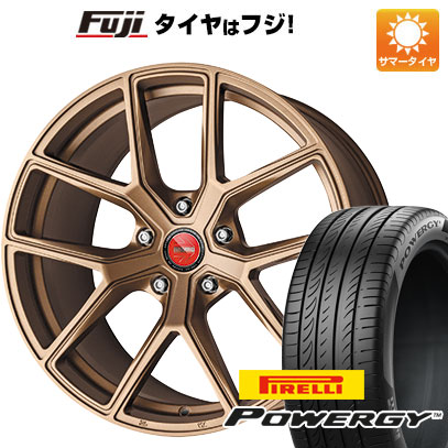 PIRELLI - 【新品国産車用 5穴114.3車】 夏タイア 銀輪4本仕かける 245/35R19 ピレリ パワジー 桃 RF-01 19in
