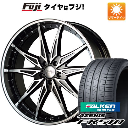 【新品国産車用 5穴114.3車】 夏タイヤ ホイール4本セット 265/35R22 ファルケン アゼニス FK510 SUV エムズスピード FORGEDデザイン 773 22インチ