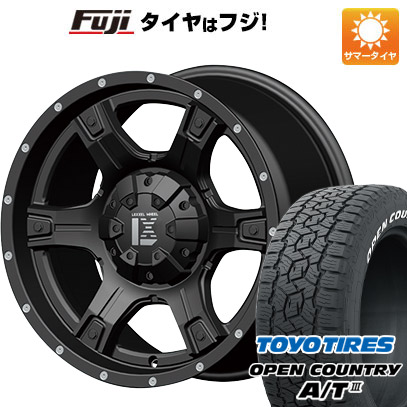 【新品国産6穴139.7車】 夏タイヤ ホイール4本セット 265/70R17 トーヨー オープンカントリー A/T III RWL/RBL オフビート レクセル アウトロー 17インチ :fuji 11822 102470 42856 42856:フジ スペシャルセレクション