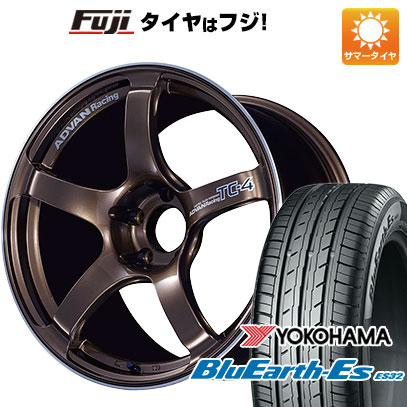 【新品国産5穴114.3車】 夏タイヤ ホイール4本セット 225/40R18 ヨコハマ ブルーアース ES32 ヨコハマ アドバンレーシング TC4 18インチ :fuji 1131 106787 35465 35465:フジ スペシャルセレクション