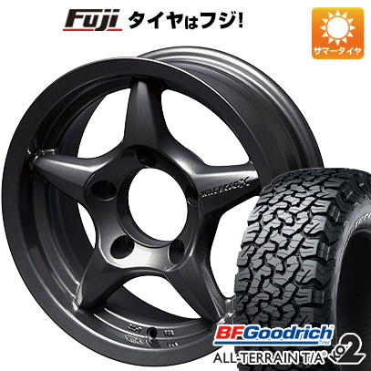 【新品】ジムニーシエラ 夏タイヤ ホイール４本セット 30X9.5R15 BFグッドリッチ オールテレーンT/A KO2 RWL/RBL アピオ ワイルドボア X 6J 6.00 15 :fuji 21161 96992 22221 22221:フジ スペシャルセレクション