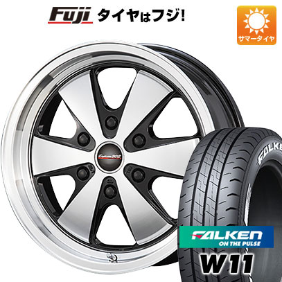 【新品】ハイエース200系 夏タイヤ ホイール4本セット 215/60R17 109/107N ファルケン W11 ボクシースタイル 30B 17インチ :fuji 2187 98749 29686 29686:フジ スペシャルセレクション