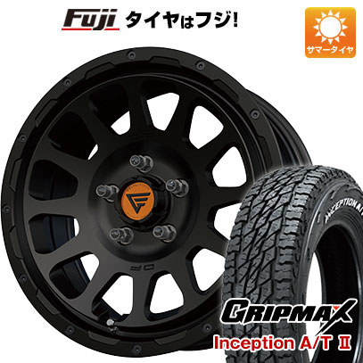 【新品】ジムニー 夏タイヤ ホイール4本セット 175/80R16 グリップマックス インセプション A/TII RWL(限定) デルタフォース オーバル 16インチ :fuji 16701 110341 41534 41534:フジ スペシャルセレクション