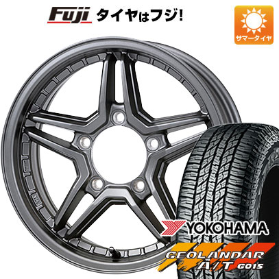 【新品】ジムニー 夏タイヤ ホイール4本セット 185/85R16 ヨコハマ ジオランダー A/T G015 WL/RBL ジャオス ヴィクトロン エクセルJX3 16インチ :fuji 16701 107165 37521 37521:フジ スペシャルセレクション