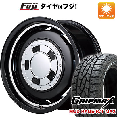 【新品】ジムニー 夏タイヤ ホイール４本セット 175/80R16 グリップマックス マッドレイジR/T MAX RWL(限定) MID ガルシア シスコ 16インチ :fuji 16701 132852 43256 43256:フジ スペシャルセレクション