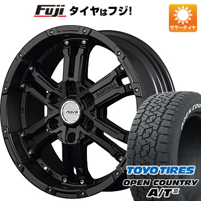 【新品】キャラバン 夏タイヤ ホイール4本セット 215/65R16 109/107R トーヨー オープンカントリー A/T III RWL/RBL レイズ デイトナ FDX 16インチ｜fujidesignfurniture