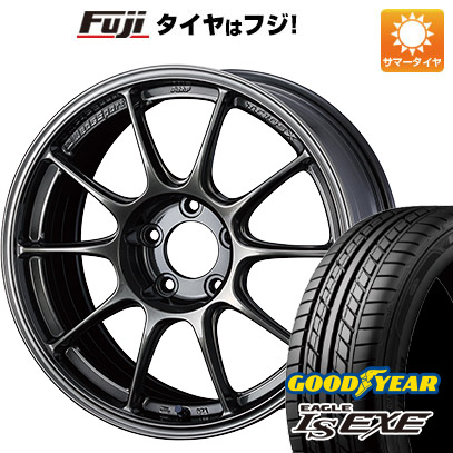 【新品国産5穴114.3車】 夏タイヤ ホイール4本セット 215/55R17 グッドイヤー イーグル エルエス エグゼ(限定) ウェッズ ウェッズスポーツ TC 105X 17インチ :fuji 1841 136527 31590 31590:フジ スペシャルセレクション