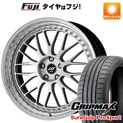 【新品国産5穴114.3車】 夏タイヤ ホイール4本セット 225/40R19 グリップマックス シュアグリップ PRO SPORTS BSW（限定） ワーク ジスタンス W10M 19インチ :fuji 876 141722 38315 38315:フジ スペシャルセレクション