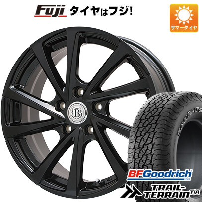 【新品国産5穴114.3車】 夏タイヤ ホイール4本セット 235/60R18 BFグッドリッチ トレールテレーンT/A ORBL ブランドル E04B 18インチ :fuji 27064 103546 36812 36812:フジ スペシャルセレクション