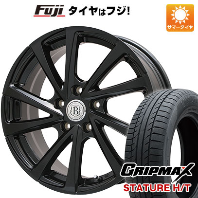 【新品国産5穴114.3車】 夏タイヤ ホイール4本セット 225/65R17 グリップマックス スタチャー H/T BSW（限定） ブランドル E04B 17インチ :fuji 2182 103545 38301 38301:フジ スペシャルセレクション