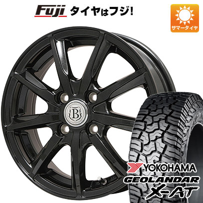 【新品国産4穴100車】 夏タイヤ ホイール4本セット 165/65R14 ヨコハマ ジオランダー X AT G016 ブランドル E05B 14インチ :fuji 21961 103553 37562 37562:フジ スペシャルセレクション