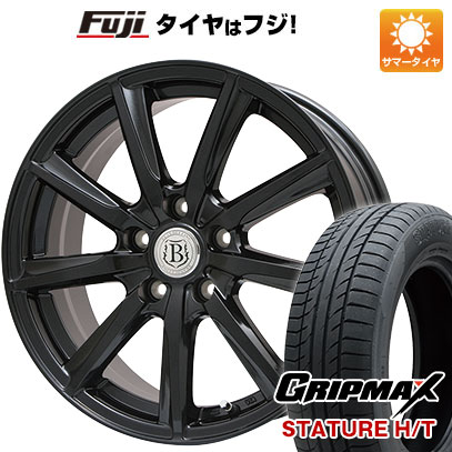 【新品国産5穴114.3車】 夏タイヤ ホイール4本セット 225/65R17 グリップマックス スタチャー H/T BSW（限定） ブランドル E05B 17インチ :fuji 2182 103560 38301 38301:フジ スペシャルセレクション