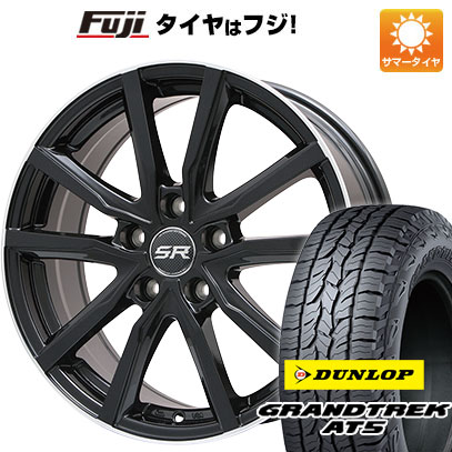 【新品国産5穴114.3車】 夏タイヤ ホイール4本セット 225/55R18 ダンロップ グラントレック AT5 ブランドル N52B 18インチ :fuji 1321 107453 32852 32852:フジ スペシャルセレクション