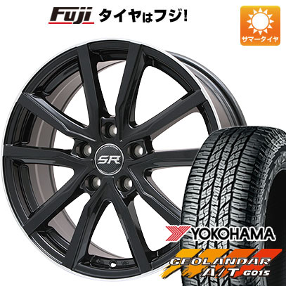 【新品国産5穴114.3車】 夏タイヤ ホイール4本セット 225/55R18 ヨコハマ ジオランダー A/T G015 RBL ブランドル N52B 18インチ :fuji 1321 107453 23760 23760:フジ スペシャルセレクション