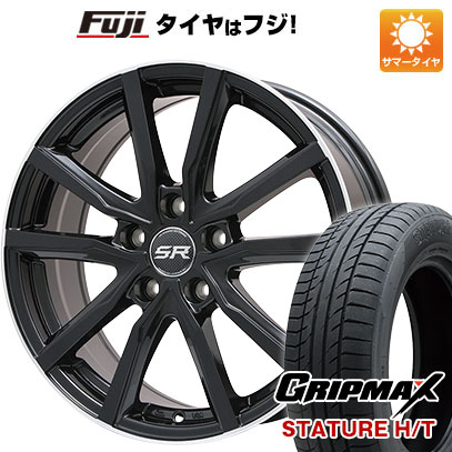 【新品国産5穴114.3車】 夏タイヤ ホイール4本セット 225/65R17 グリップマックス スタチャー H/T BSW（限定） ブランドル N52B 17インチ :fuji 2182 107452 38301 38301:フジ スペシャルセレクション