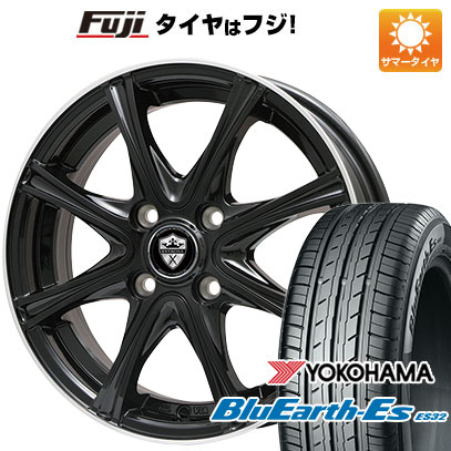 【新品国産4穴100車】 夏タイヤ ホイール4本セット 175/55R15 ヨコハマ ブルーアース ES32 ブランドル ER16B 15インチ｜fujidesignfurniture