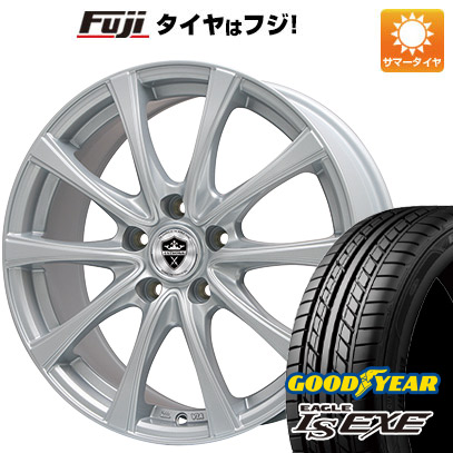 【新品国産5穴100車】 夏タイヤ ホイール4本セット 205/50R17 グッドイヤー イーグル エルエス エグゼ(限定) ブランドル KF25 17インチ :fuji 1671 109648 31689 31689:フジ スペシャルセレクション