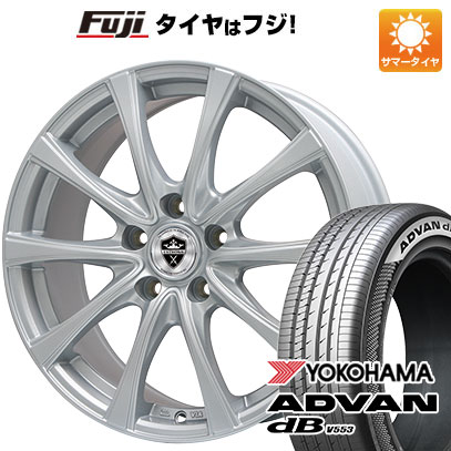 【新品】60系プリウス 夏タイヤ ホイール４本セット 195/60R17 ヨコハマ アドバン dB V553 ブランドル KF25 トヨタ車専用(平座ナット仕様) 17インチ｜fujidesignfurniture