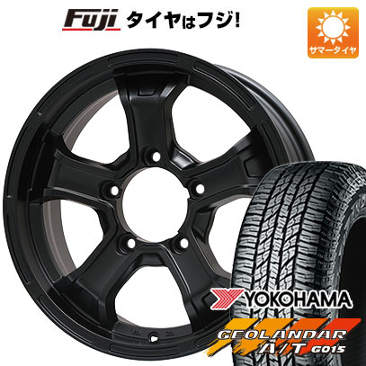 【新品】ジムニーシエラ 夏タイヤ ホイール4本セット 215/75R15 ヨコハマ ジオランダー A/T G015 OWL/RBL ビッグウエイ B-MUD K 15インチ｜fujidesignfurniture