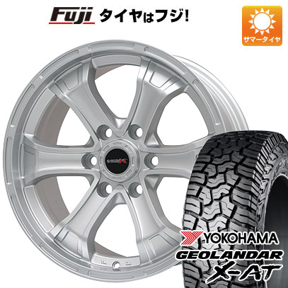 【新品】ランクル300 夏タイヤ ホイール4本セット 285/65R18 ヨコハマ ジオランダー X-AT G016 ビッグウエイ B-MUD K(シルバー) トヨタ車専用 18インチ｜fujidesignfurniture