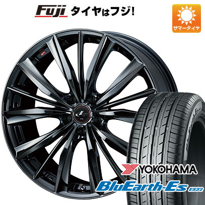 【新品国産5穴114.3車】 夏タイヤ ホイール4本セット 225/55R18 ヨコハマ ブルーアース ES32 ウェッズ レオニス VX 18インチ :fuji 1321 136605 35472 35472:フジ スペシャルセレクション