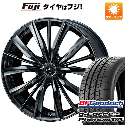 【新品国産5穴114.3車】 夏タイヤ ホイール４本セット 245/45R20 BFグッドリッチ(フジ専売) g FORCE フェノム T/A ウェッズ レオニス VX 20インチ :fuji 1481 133919 41292 41292:フジ スペシャルセレクション