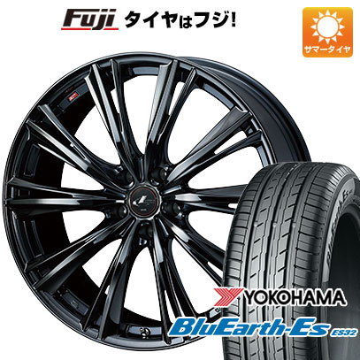 【新品国産5穴114.3車】 夏タイヤ ホイール4本セット 225/55R18 ヨコハマ ブルーアース ES32 ウェッズ レオニス WX 18インチ :fuji 1321 136608 35472 35472:フジ スペシャルセレクション