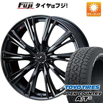 【新品国産5穴114.3車】 夏タイヤ ホイール４本セット 225/65R17 トーヨー オープンカントリー A/T III RWL/RBL ウェッズ レオニス WX 17インチ :fuji 2182 136559 42840 42840:フジ スペシャルセレクション