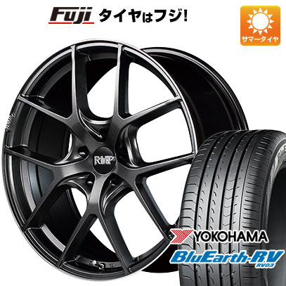 【パンク保証付き】【新品国産5穴114.3車】 夏タイヤ ホイール４本セット 205/55R17 ヨコハマ ブルーアース RV 03 MID RMP 025F 17インチ :fuji 1741 133578 41383 41383:フジ スペシャルセレクション