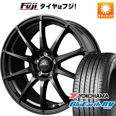 【パンク保証付】【新品国産5穴114.3車】 夏タイヤ ホイール4本セット 205/55R16 ヨコハマ ブルーアース RV 03 MID シュナイダー スタッグ 16インチ :fuji 1622 125987 36884 36884:フジ スペシャルセレクション