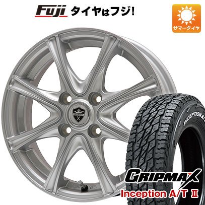 新品 ハスラー デリカミニ(4WD) サマータイヤ ホイール4本セット 165/60R15 グリップマックス インセプション A/TII RWL(限定) ブランドル ER16 15インチ｜fujidesignfurniture