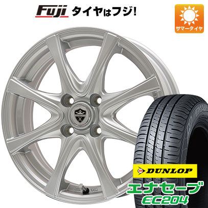 【新品国産4穴100車】 夏タイヤ ホイール4本セット 175/70R14 ダンロップ エナセーブ EC204 ブランドル KF25 14インチ｜fujidesignfurniture