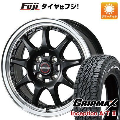 【新品国産4穴100車】 夏タイヤ ホイール４本セット 185/60R15 グリップマックス インセプション A/TII RWL(限定) ブレスト ユーロマジック タイプSC 9 15インチ :fuji 1901 126190 43064 43064:フジ スペシャルセレクション